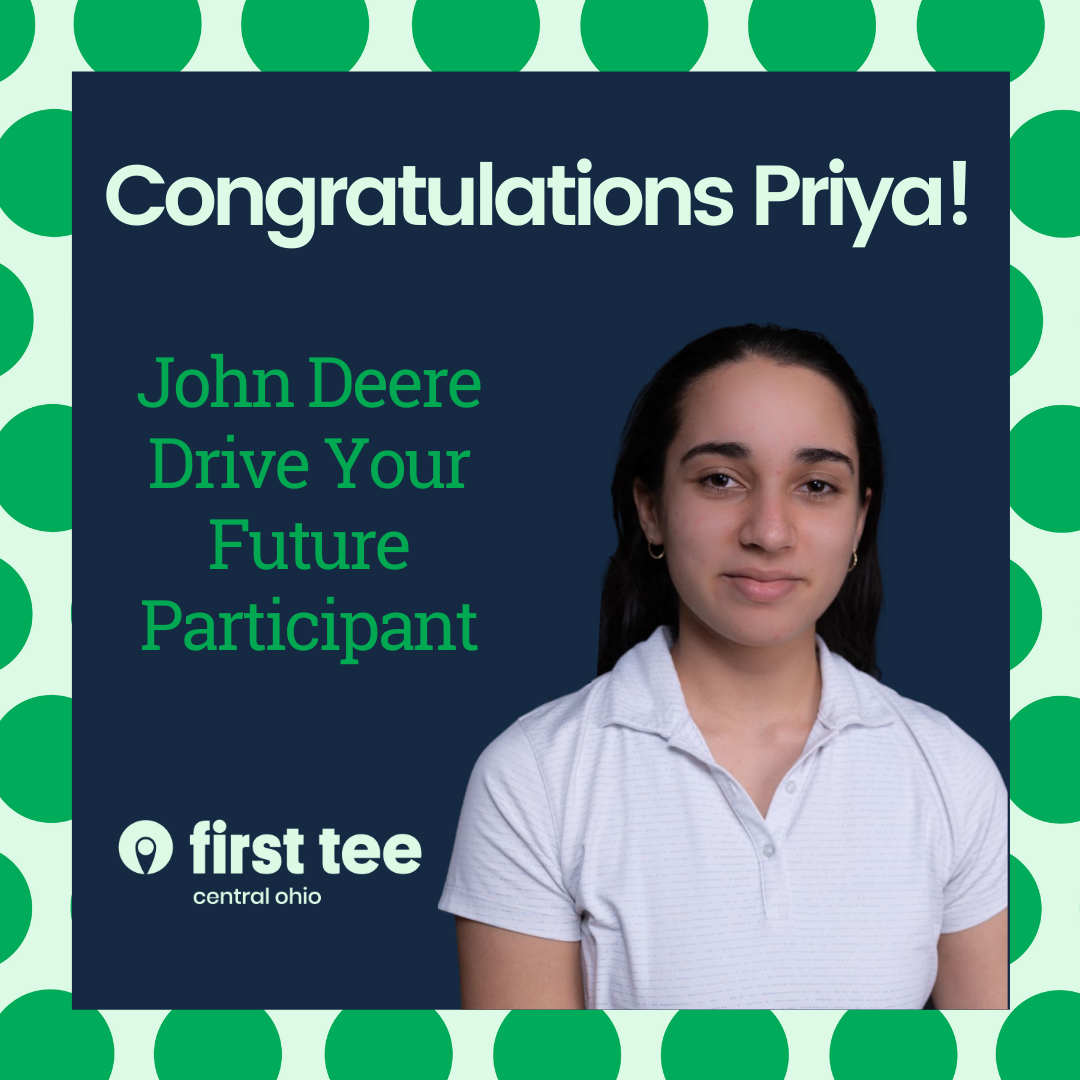 Priya Roy – participant – John Deere Drive Your Future Academy